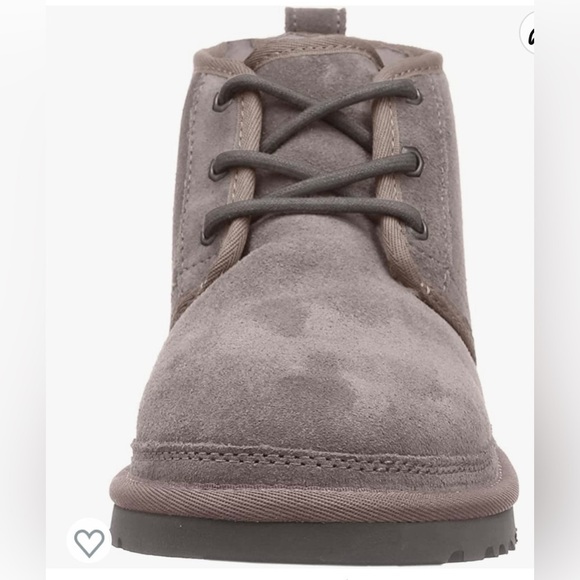 UGG NEUMEL SUEDE LACE UP CHUKKA BOOTS 3236 GRAY 14 MEDIUM - Picture 2 of 9